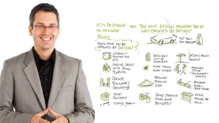 Visualize The Future: Tom Wujec Live Illustrates The Bloomberg Conference